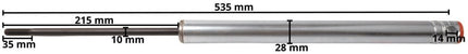Knott Oploopremdemper KF27-B - 8700311314 / 8700310914