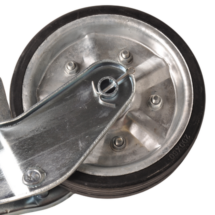 Novio Automatisch opklapbaar neuswiel - 60 mm - draagvermogen: 500 kg