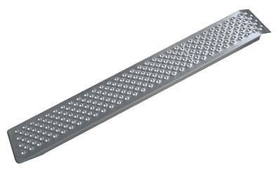 Novio Set oprijplaten - aluminium - recht - 1000 kg (200x26 cm)