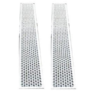 Novio Set oprijplaten - aluminium - recht 400 kg (150x20 cm)