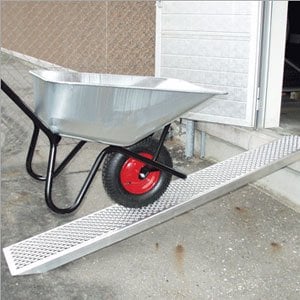 Novio Set oprijplaten - aluminium - recht 400 kg (150x20 cm)