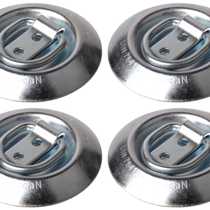 Novio Verzonken vloerring rond - maximale belasting 250 daN - set van 4 stuks