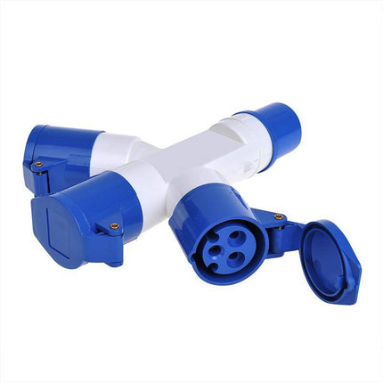 ProPlus CEE 3-weg splitter, camping stekker splitter 16A