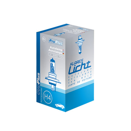 ProPlus H4 autolamp 12V 60/55W P43t in doosje