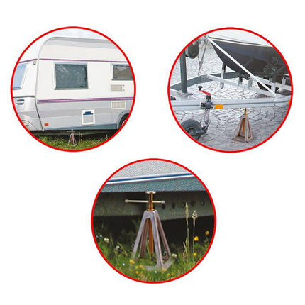 ProPlus Steunen set voor caravan of aanhanger (2 stuks)