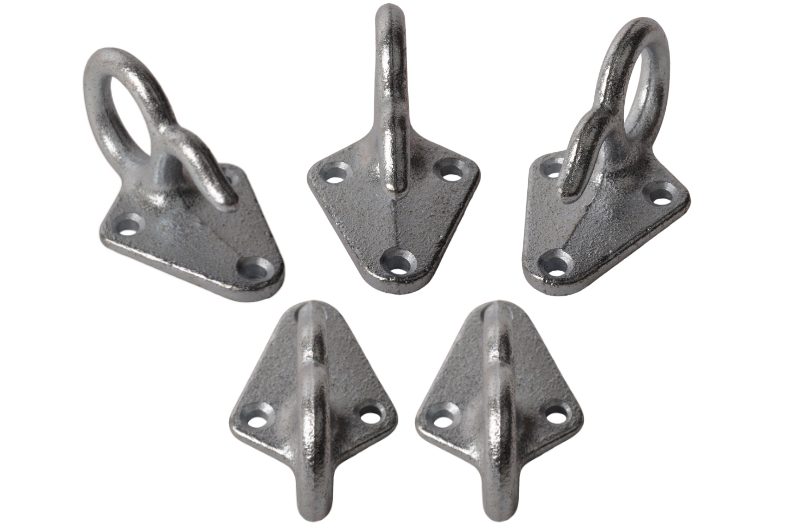 ProPlus Touwhaak metaal 73x42 mm - 5 stuks - verpakt in blister