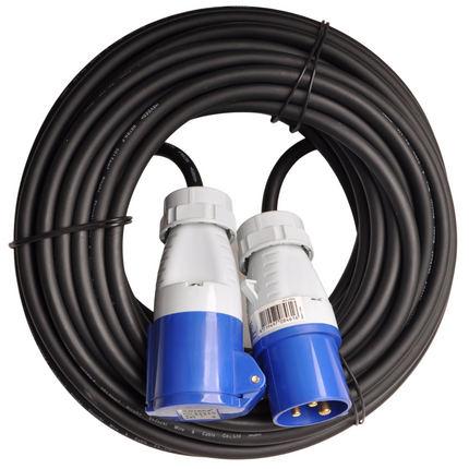 ProPlus Verlengkabel 20 Mtr CEE neopreen kabel 1,5mm
