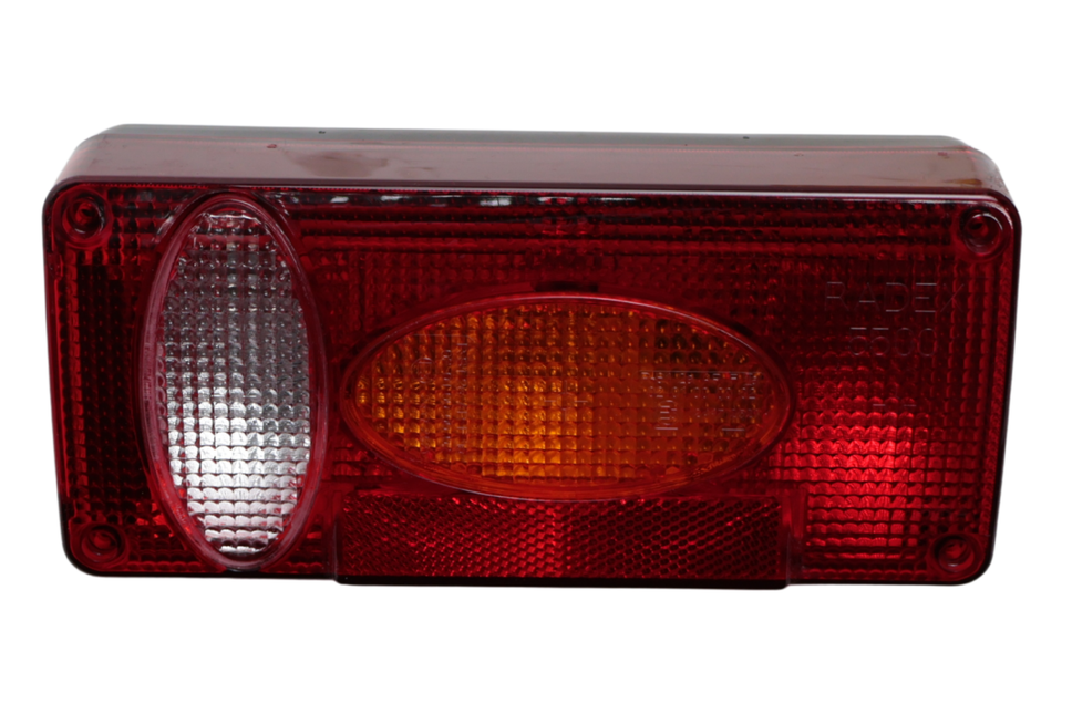 Radex Achterlicht - Radex 5500 - rechts - 216x98x70 mm - losse draad aansluiting