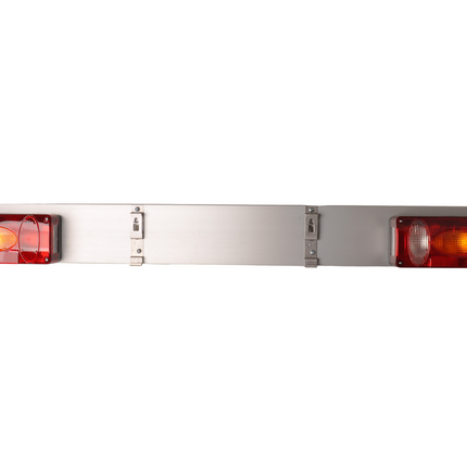 Radex Aluminium lichtbalk met Radex 5500 lampen - 7/13 polig - voorzien van Radex connectoren - 1400x138x90 mm
