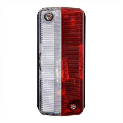 Radex Breedtelamp type 925 Rood/Wit inclusief montage materiaal