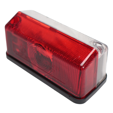 Radex Breedtelamp type 925 Rood/Wit inclusief montage materiaal