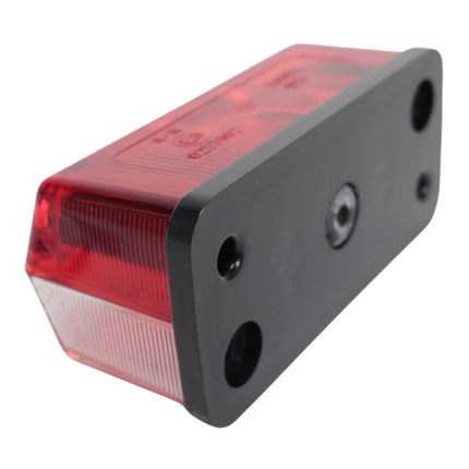 Radex Breedtelamp type 925 Rood/Wit inclusief montage materiaal