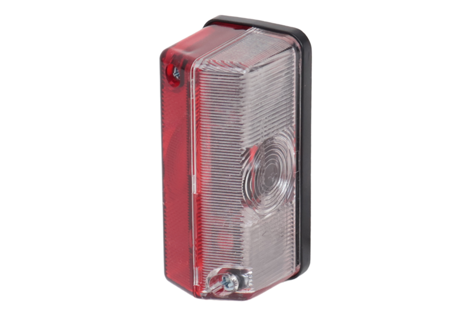 Radex Breedtelamp type 925 Rood/Wit inclusief montage materiaal