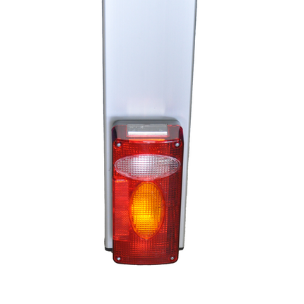 Radex Complete aluminium lichtbalk - 200 cm breed - 13 polig - 2,5 meter kabel