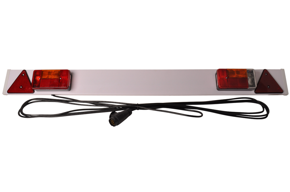 Radex Complete Radex 5001 verlichtingsbalk - 150 cm breed- 13 polige stekker op 9 meter hoofdkabel