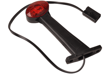 Radex LED Markeringslicht rood/wit  PN 930 met 20 cm kabel