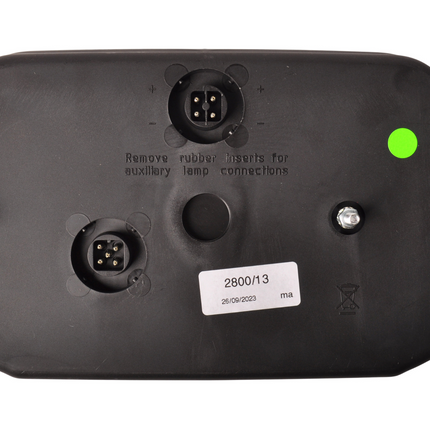 Radex Radex 2800 Rechts 240x145x60 mm voorzien van connector aansluiting