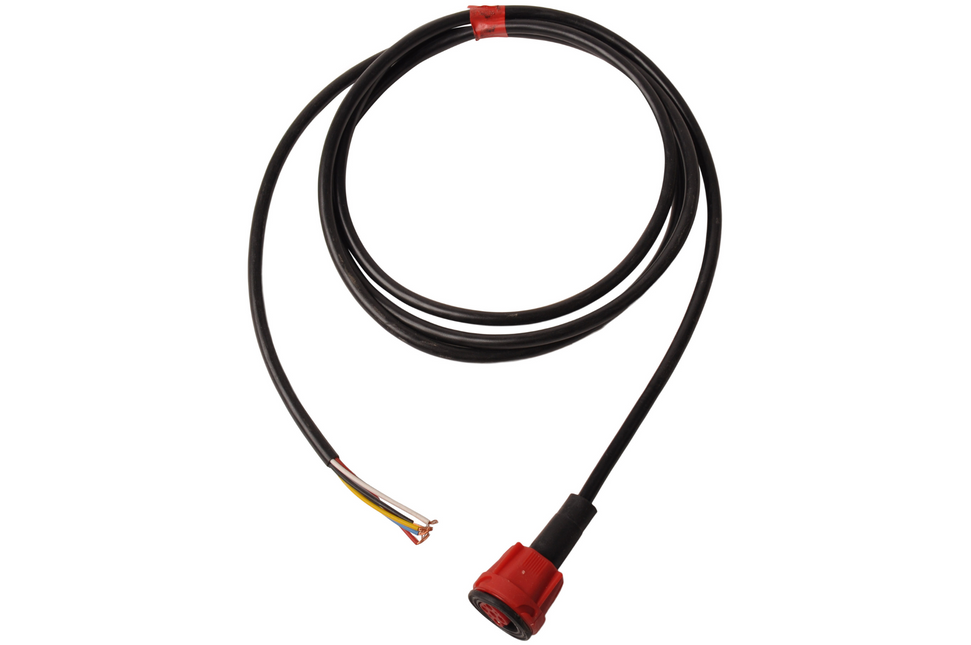Radex Radex 5 polige connector/adapter - rood - inclusief 2 meter kabel