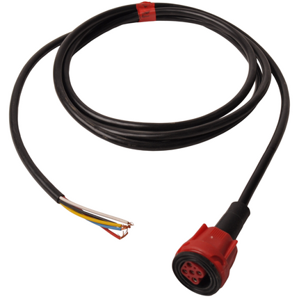 Radex Radex 5 polige connector/adapter - rood - inclusief 2 meter kabel