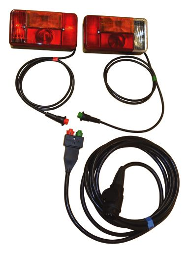 Radex Radex 5001 verlichtingsset - 5 meter hoofdkabel - 13 polig
