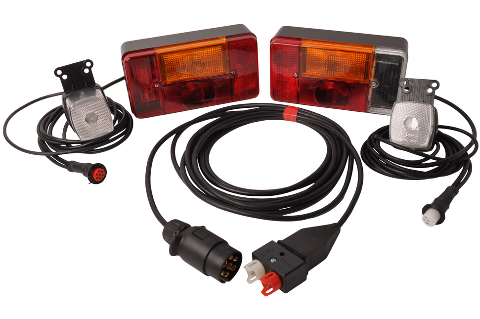 Radex Radex 5001 verlichtingsset 5 meter hoofdkabel - 7 polig - inclusief markeringsverlichting