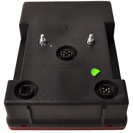 Radex Radex 6800 rechts - 160x220x60 mm -  voorzien van connector aansluiting & achteruitrijverlichting