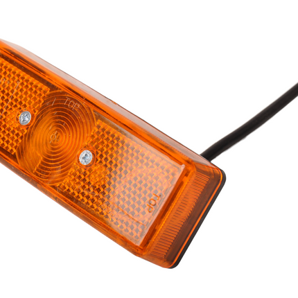 Radex Radex 905 - oranje/gele markeringslamp - losse draad aansluiting - gloeilamp