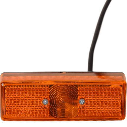 Radex Radex 905 - oranje/gele markeringslamp - losse draad aansluiting - gloeilamp