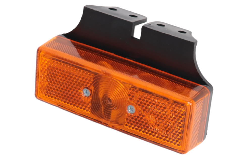 Radex Radex 905 - oranje/gele markeringslamp - losse draad aansluiting - gloeilamp