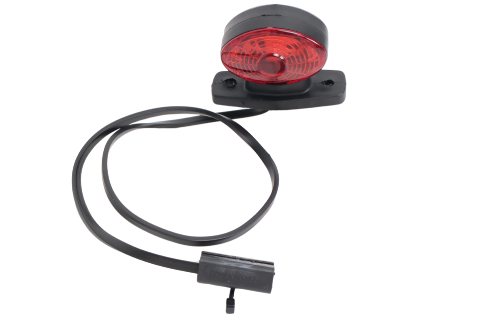 Radex Radex 935 markeringslamp/contourlamp - rood/wit - LED - voorzien van 500 mm platte kabel/Quick connector aansluiting
