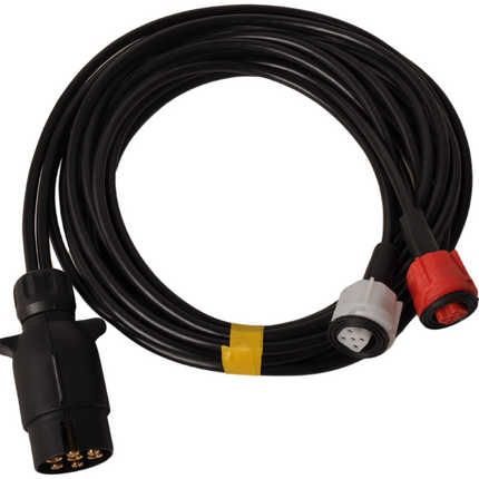 Radex Radex hoofdkabel - 3,5 meter lang - 7-polig - voorzien van 2x 5-polige connector