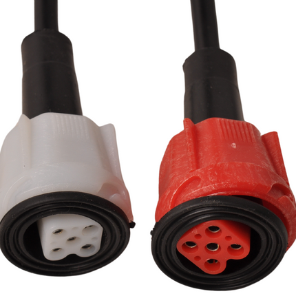 Radex Radex hoofdkabel - 3,5 meter lang - 7-polig - voorzien van 2x 5-polige connector