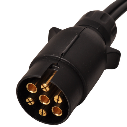 Radex Radex hoofdkabel - 3,5 meter lang - 7-polig - voorzien van 2x 5-polige connector
