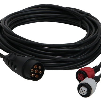 Radex Radex hoofdkabel - 7 meter - 7 polig - 2x 5 polige connector