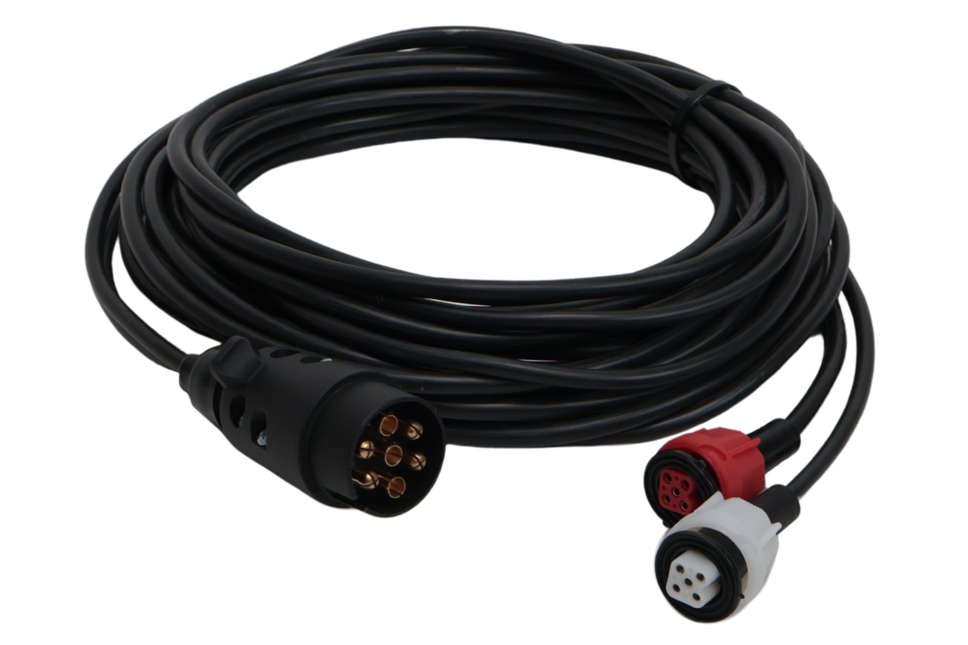 Radex Radex hoofdkabel - 7 meter - 7 polig - 2x 5 polige connector
