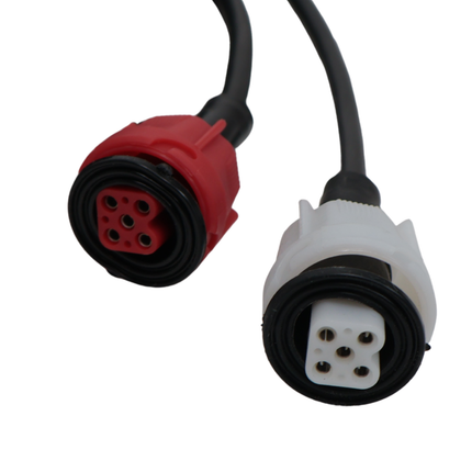 Radex Radex hoofdkabel - 7 meter - 7 polig - 2x 5 polige connector