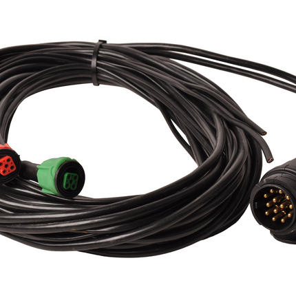 Radex Radex hoofdkabel - 7 meter lang - 13-polig - voorzien van 2x 5-polige connector - inclusief aftakkingen voor markeringsverlichting