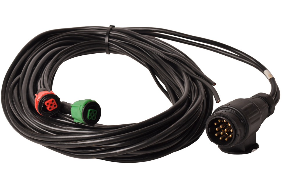 Radex Radex hoofdkabel - 7 meter lang - 13-polig - voorzien van 2x 5-polige connector - inclusief aftakkingen voor markeringsverlichting