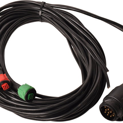 Radex Radex hoofdkabel - 7 meter lang - 13-polig - voorzien van 2x 5-polige connector - inclusief aftakkingen voor markeringsverlichting