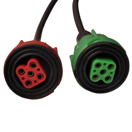 Radex Radex hoofdkabel - 7 meter lang - 7-polig - voorzien van 2x 5-polige connector