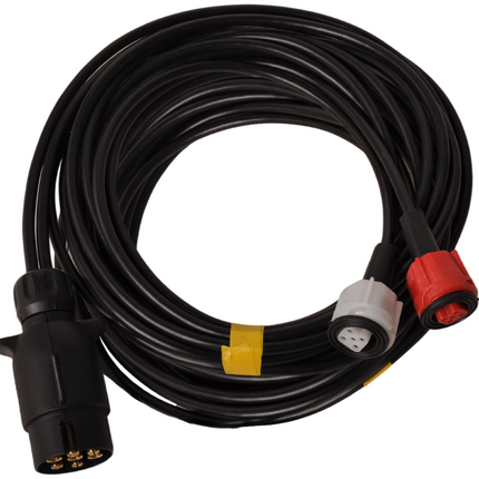 Radex Radex hoofdkabel - 7 meter lang - 7-polig - voorzien van 2x 5-polige connector