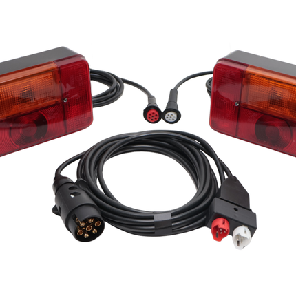 Radex Verlichtingsset - Radex 5001 - 5 meter hoofdkabel - 7 polig - Plug & Play