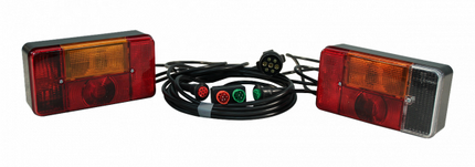 Radex Verlichtingsset - Radex 5001 - 7 polig - 5 meter hoofdkabel