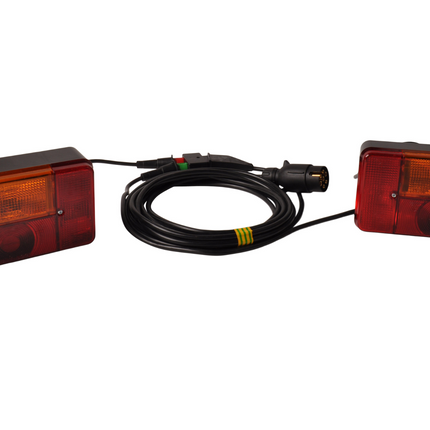 Radex Verlichtingsset - Radex 5001 - 7 polig - 5 meter hoofdkabel