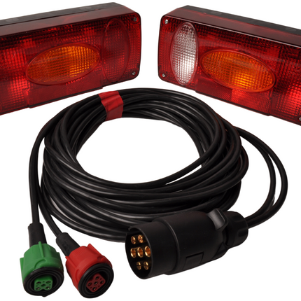 Radex Verlichtingsset - Radex 5500 - 5 meter hoofdkabel - 7 polig - Plug & Play