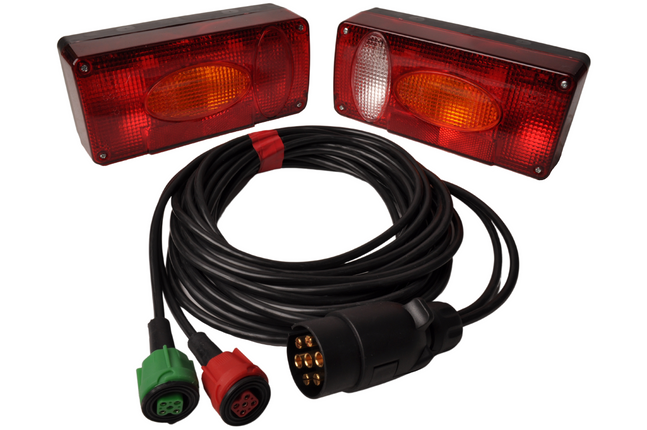 Radex Verlichtingsset - Radex 5500 - 5 meter hoofdkabel - 7 polig - Plug & Play