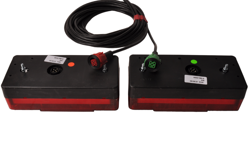 Radex Verlichtingsset - Radex 5500 - 5 meter hoofdkabel - 7 polig - Plug & Play