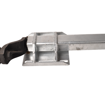 Schlegl Ongeremde torsie as - flensmaat 1250 mm >| 1850 mm - padmaat 900 >| 1400 mm - 750 kg - 4x100