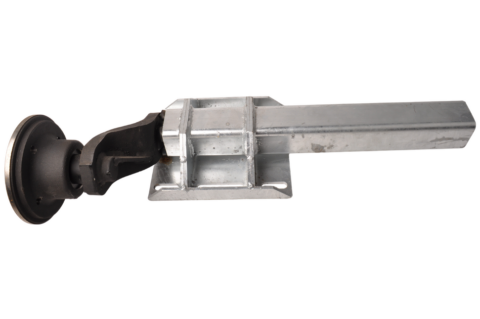 Schlegl Ongeremde torsie as - flensmaat 1250 mm >| 1850 mm - padmaat 900 >| 1400 mm - 750 kg - 4x100