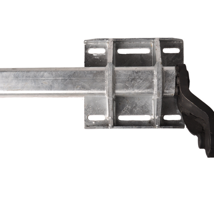 Schlegl Ongeremde torsie as - flensmaat 1250 mm >| 1850 mm - padmaat 900 >| 1400 mm - 750 kg - 4x100